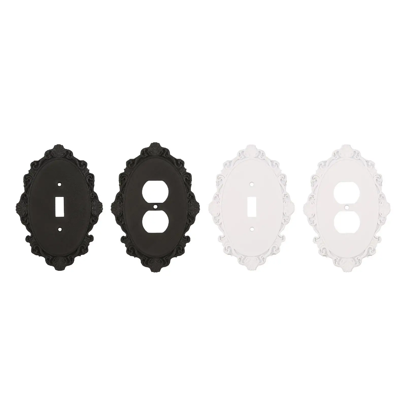 

Light Switch Cover Wallplate Heavy Duty Antique Switchcover Switch Plate Outlet Cover Wall Plate for Country Bedroom Decoration