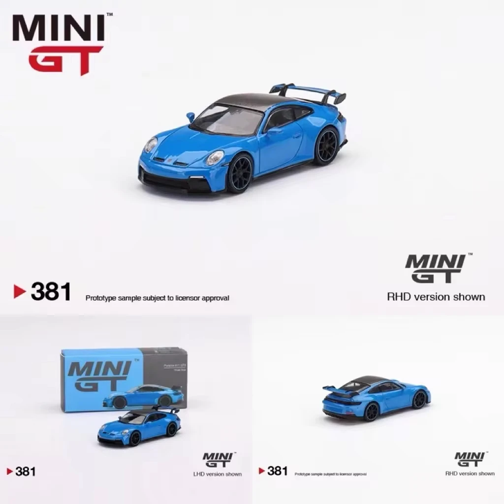 TSM MINIGT 1:64 #381 RWB 911 992 GT3 Diecast Model Car Kids Toys Gift