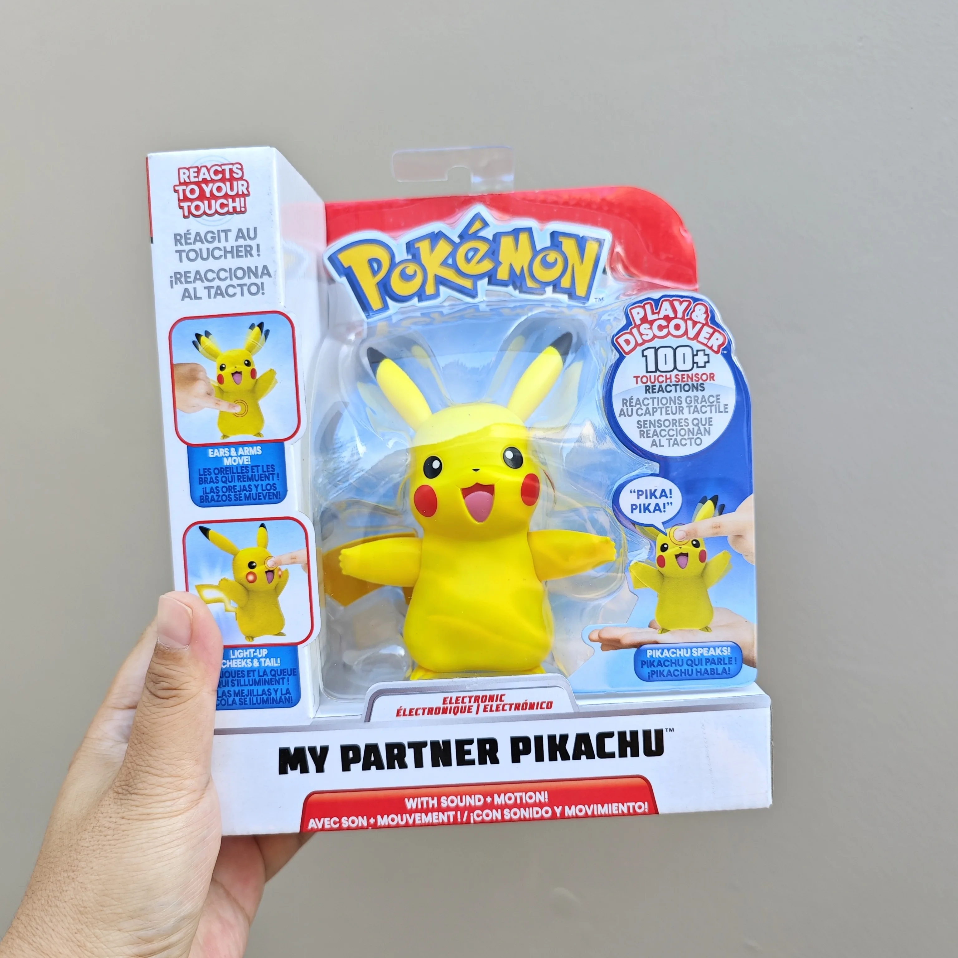かわいいポケモンインタラクティブコンパニオン人形ピカチュウヒトカゲフィギュア模型玩具体の部分を触って話したり動かしたりできるおもちゃギフト-﻿