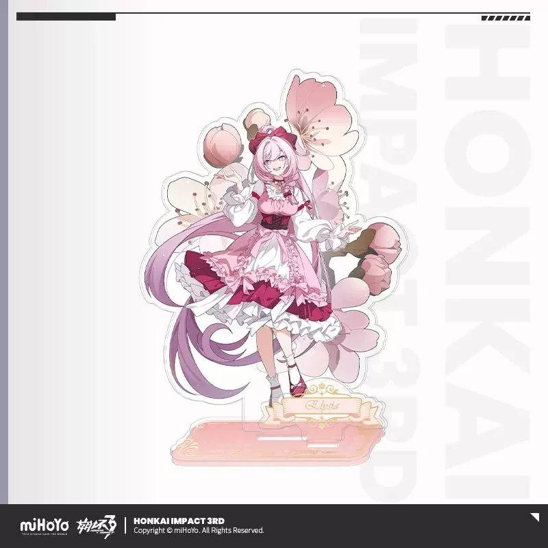 Sunsyea Honkai Impact 3rd Official Merch miHoYo Original HZCX Theme Series Acrylic Stand Elysia Fu Hua Kiana Bronya