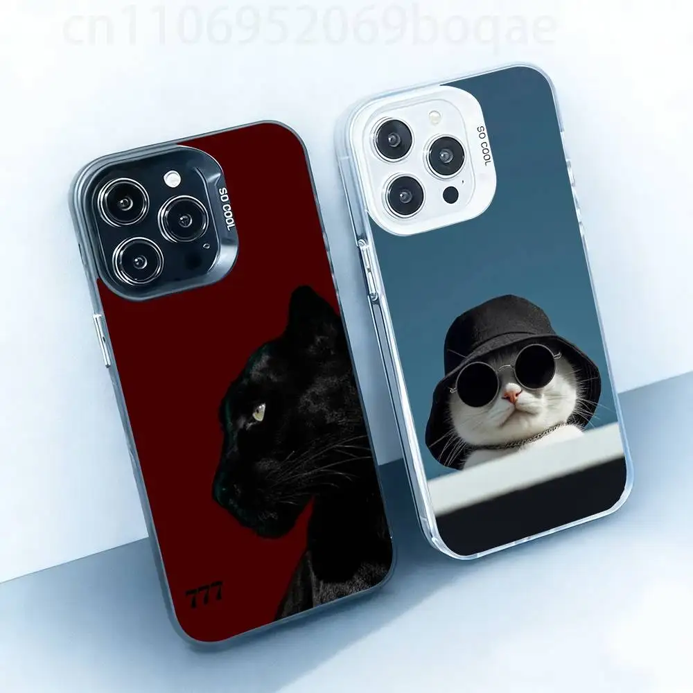 

Cool Critters Hard Phone Case for IPhone 17 16 15 14 13 12 11 Pro Max Plus16E X XR XS Max shockproof Full Cover