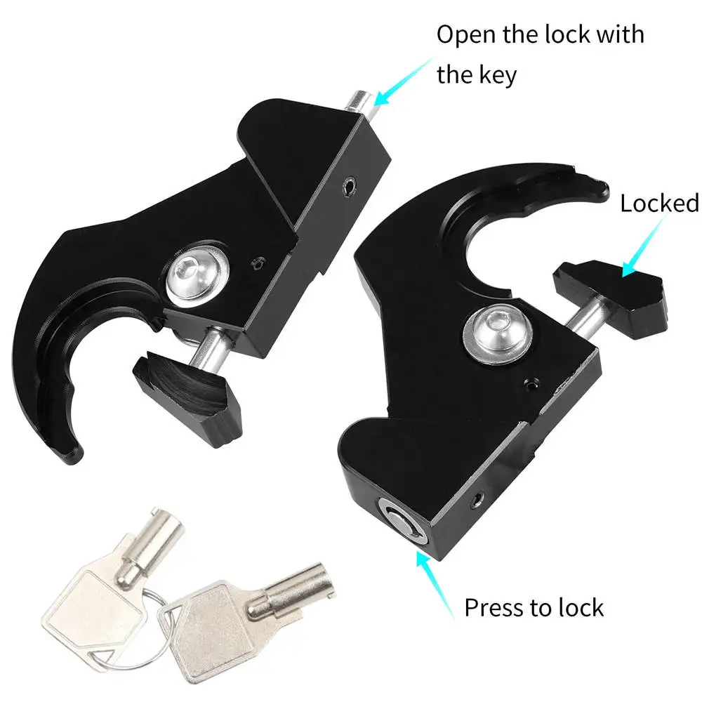 For Harley Backrest Tailstock Quick Release Buckle Lock For Davidson