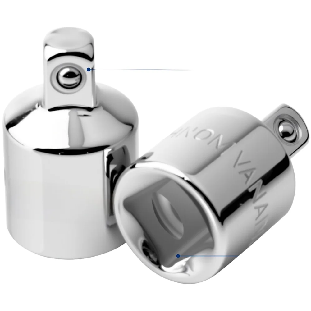 Extension Bar Adapter for Ratchet Wrenches Chrome Vanadium Steel 1/2 3/8 inch Drive Swivel Sleeve Connector Design