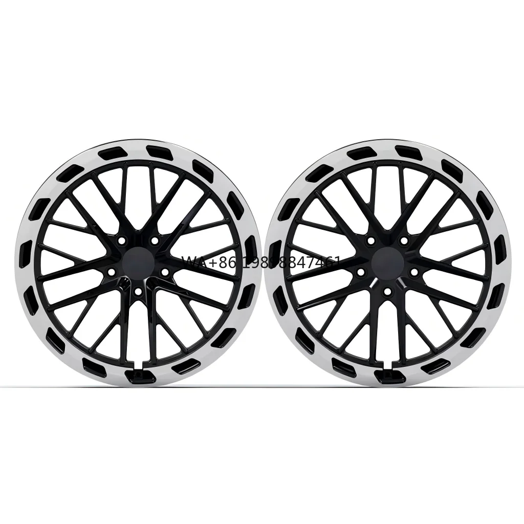 

High-quality Brand-new Forged Steel Car Wheel Rims Chrome Finish Multi-Spoke Design Custom Size/color Options 30MM ET Universal