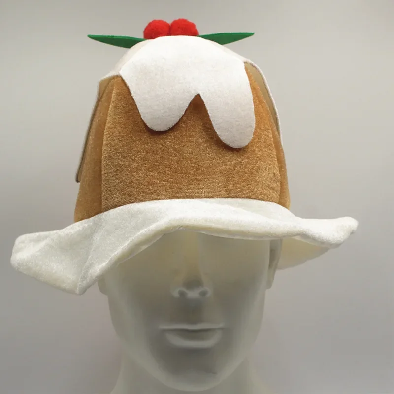 2024 Unisex Men Xmas Santa Claus Christmas Pudding Cap Santa Claus Hats Women Snowman Christma Hat