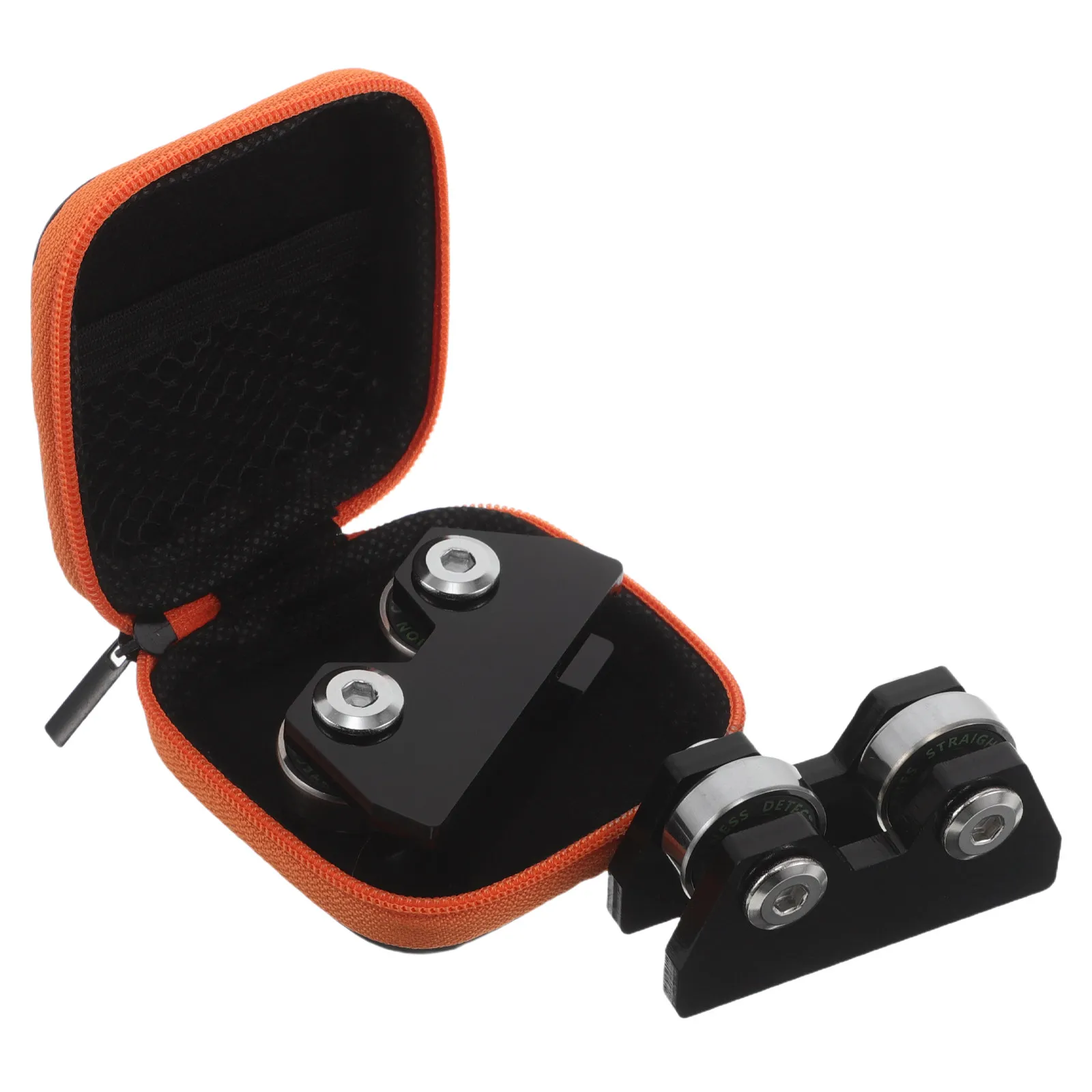

1Set Pool Cue Straightness Tester Portable Bearing Roller Tool High Precision Cue Stick Checker for Pool Billiard Maintenance