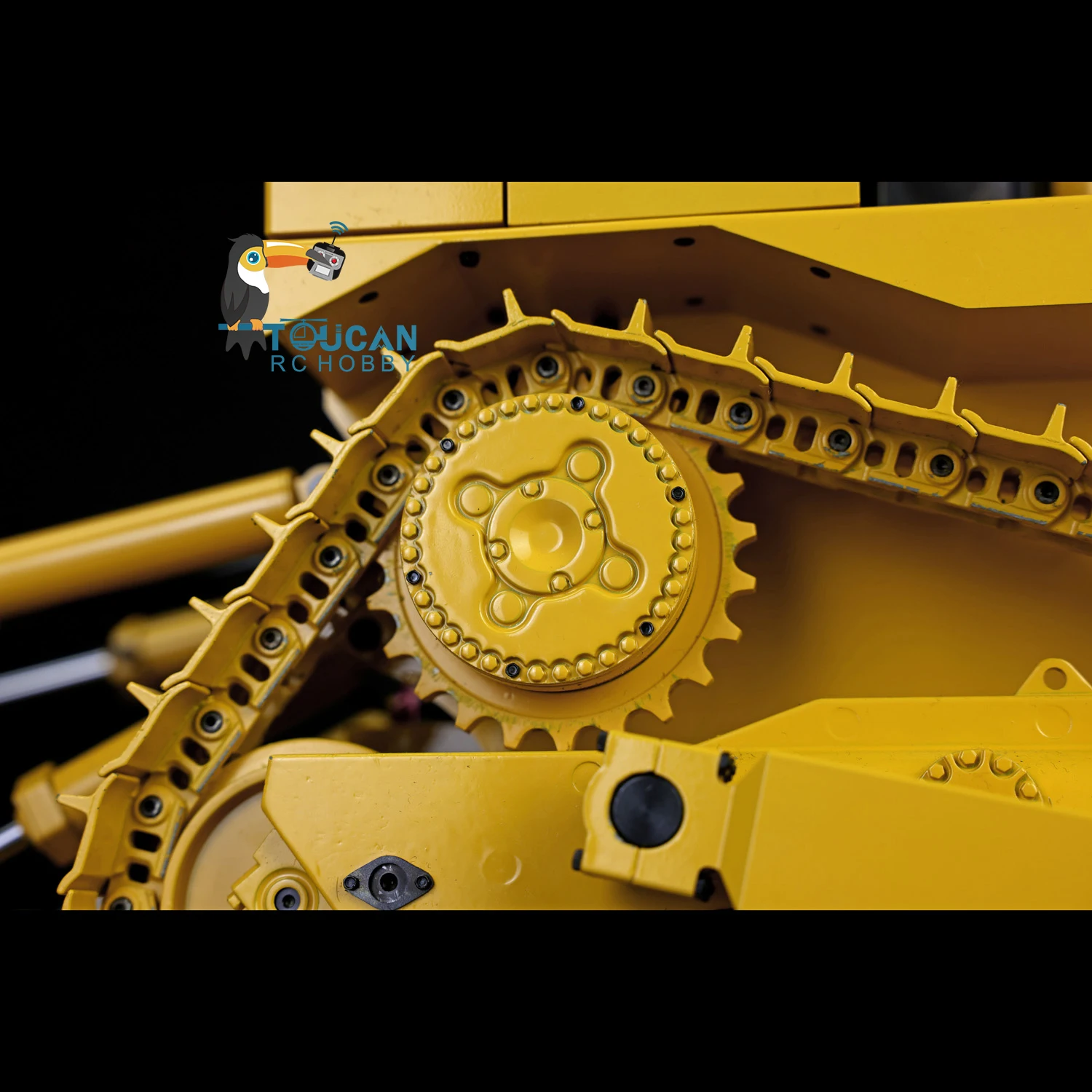 

1/14 JDM 98 DXR2 Metal RC Hydraulic Bulldozer Radio Control Finished Truck Car Sound Pump FS I6S Machine Outdoor Toys Boys Gift