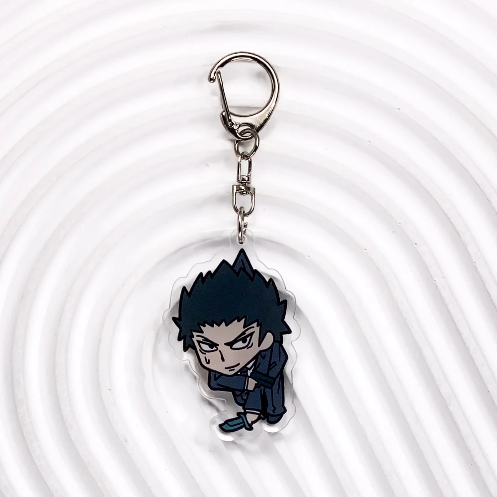 1/5PCS Anime Assassination Classroom Acrylic Keychain Cartoon Bag Charms Accessories Backpack Pendant Key Holder Friend Gifts