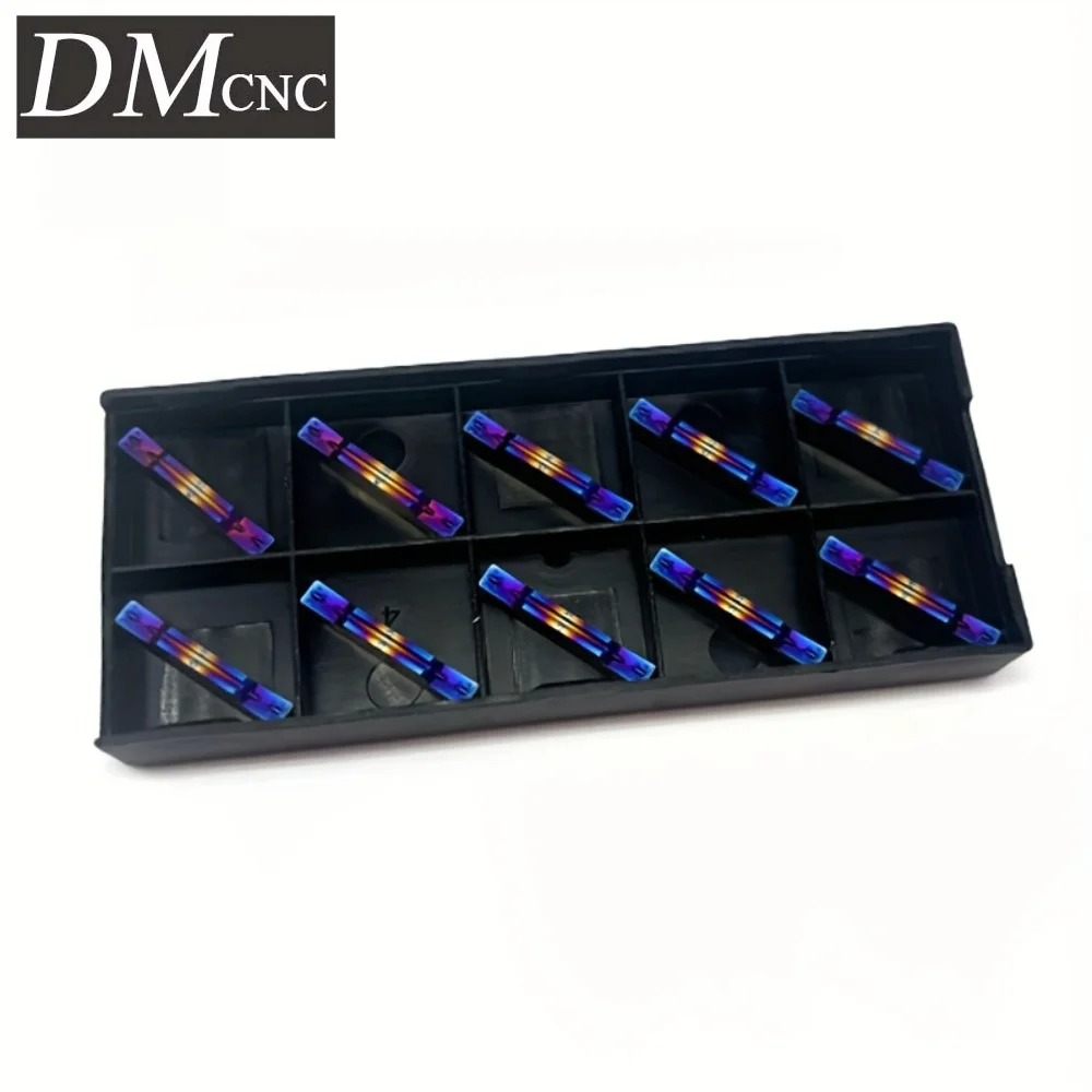 Carbide Grooving Tool Set - MGEHR1616-3/MGIVR2016-3 Holders + MGMN300M Nano Blue Inserts | Right-Hand CNC Turning Tools