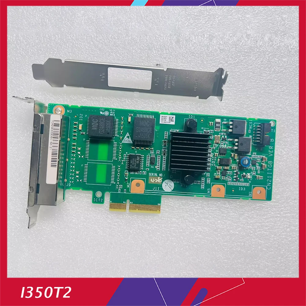 

Для Huawei SP210 Intel I350T2 Dual Port Gigabit LAN Card CN21ITGB01 03022TSC