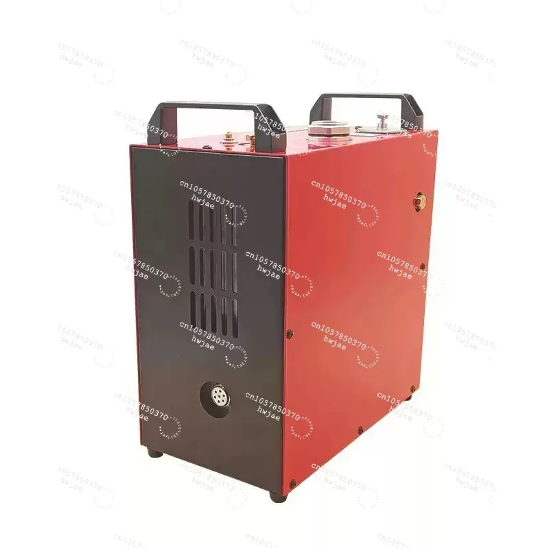 12V Vehicle Water-Cooled Electric High Pressure Compressor, 30MPA Portable Breathing Air Inflator Pump for Diving