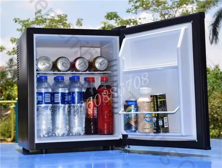 30L Hotel Room Mini Refrigerator Home Single Door Small Transparent Refrigerated Fresh-keeping Cabinet