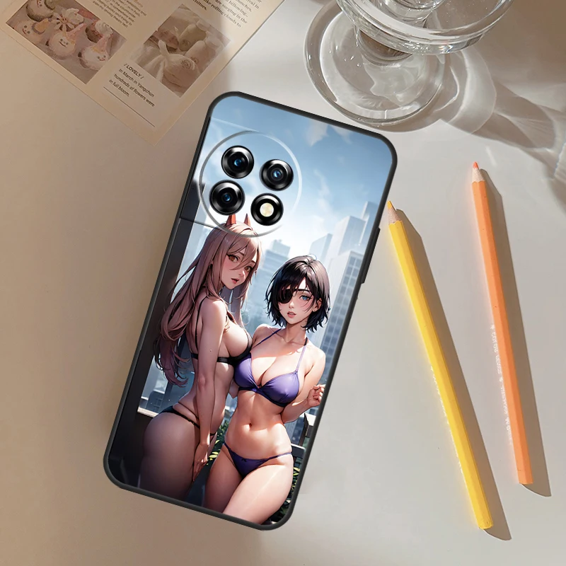 Demon Waifu Anime Girl Cover For OnePlus 11 9 10 Pro 10T 8T 9RT 10R OnePlus Nord CE 3 Lite 2 2T N10 N30 N20 Case