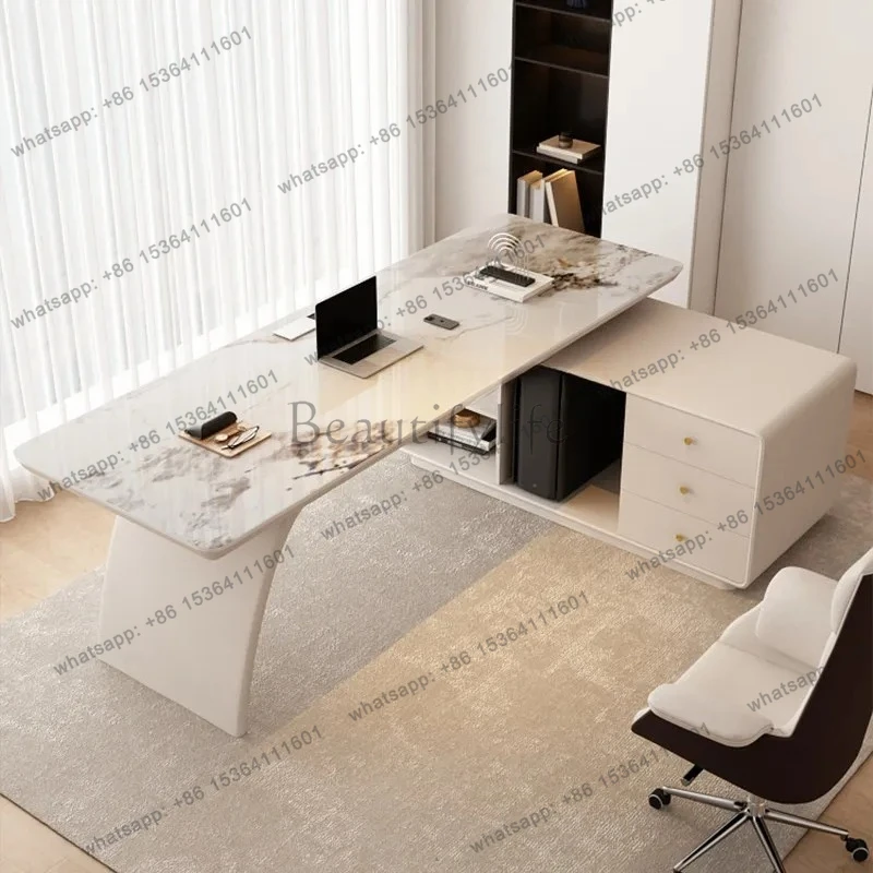 

Italian minimalism Rock slab corner Room desks Computer desk room offices office desks and workstations study desk