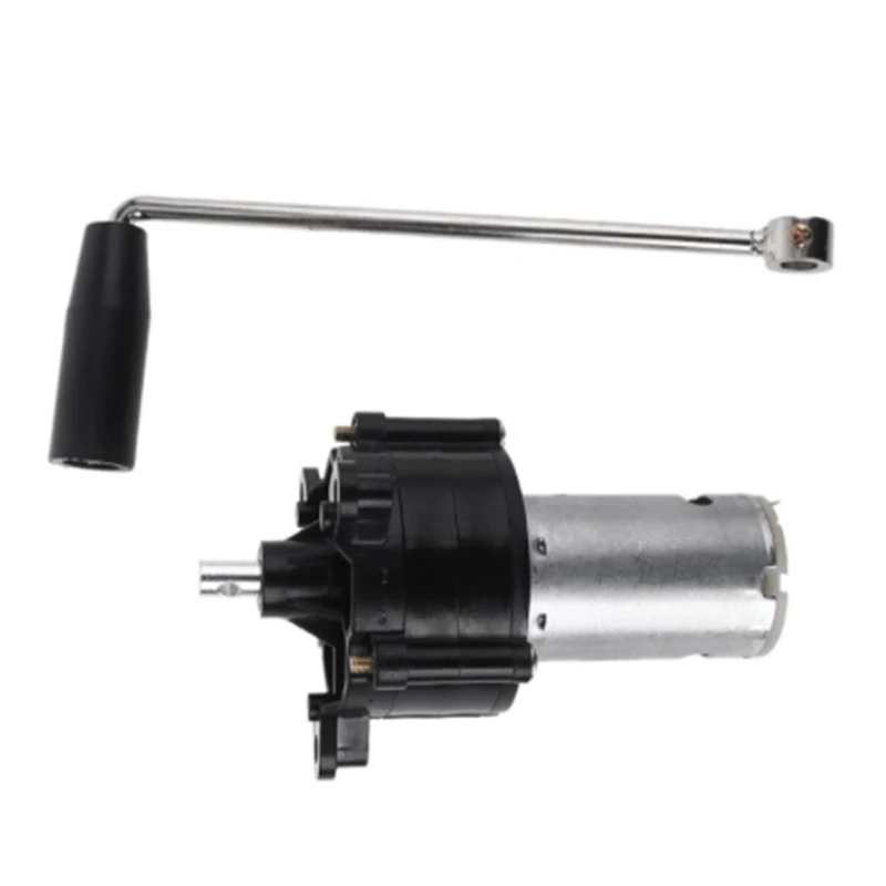 Wind Hydraulic Generator Hand Crank Dynamo Miniature Hand Crank Emergency Energy Dynamo Motor-A23R