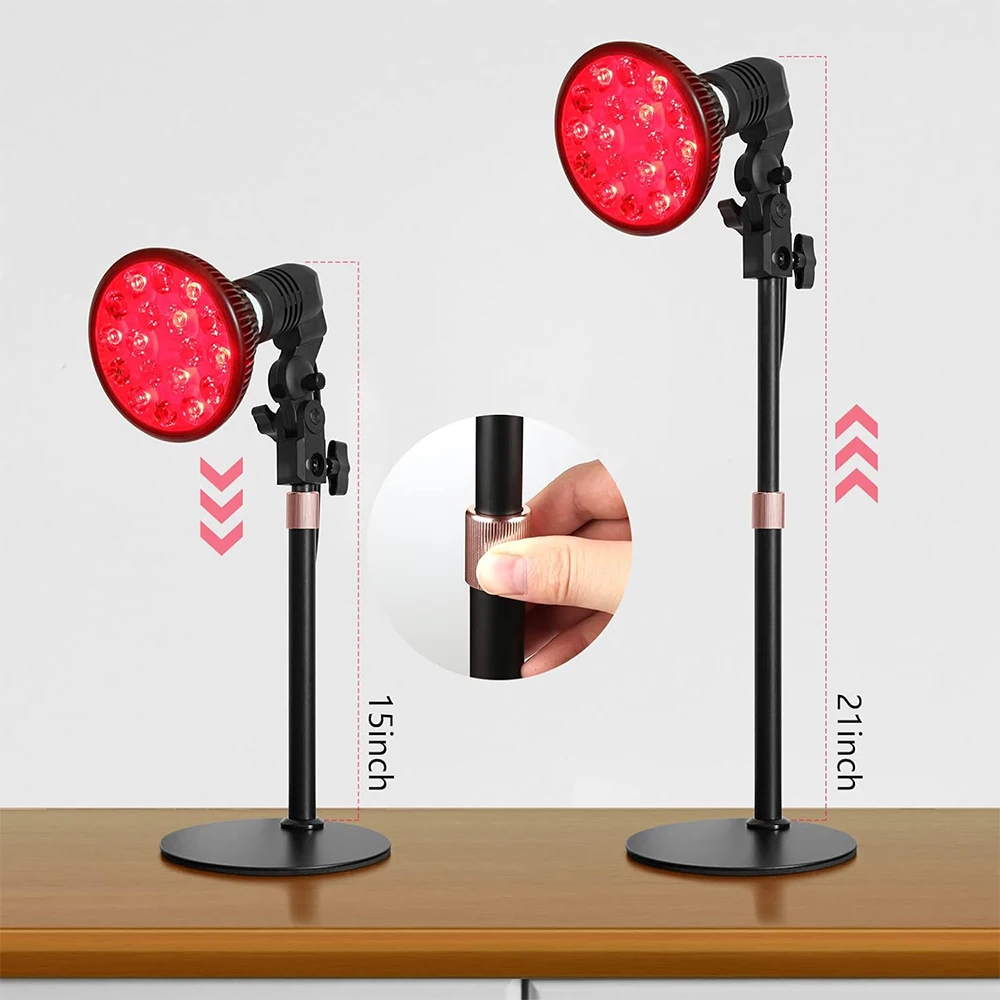 2025 LED 레드 라이트 테라피 기기 660nm&850nm 적색 및 적외선 전구 얼굴 바디 피부 관리 통증 완화