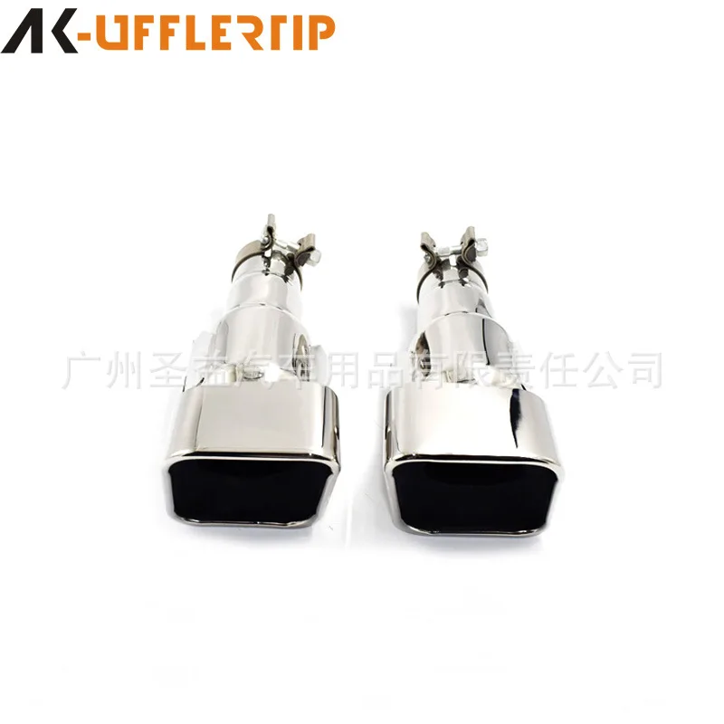 Suitable for Range Rover Sport Petrol Modified Square Tail Nozzle Stainless Steel Square Tail Throat Exhaust Pipe