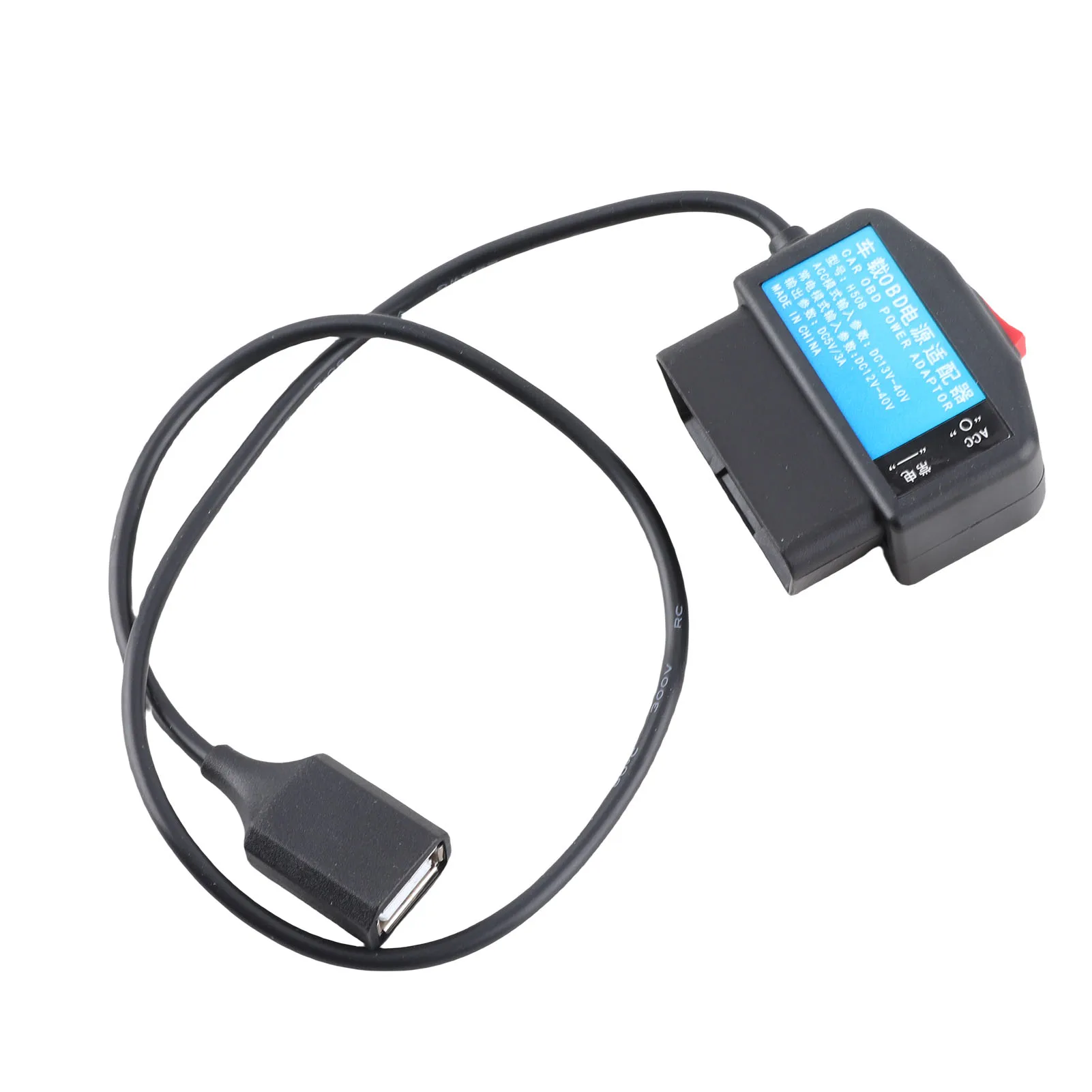 داش كام هاردوير كيت باك لاين Obd إلى USB كابل محول ل داشكام مرآة CarPlay رصد DVR شاحن 24 ساعة شاشة ركن السيارة #6