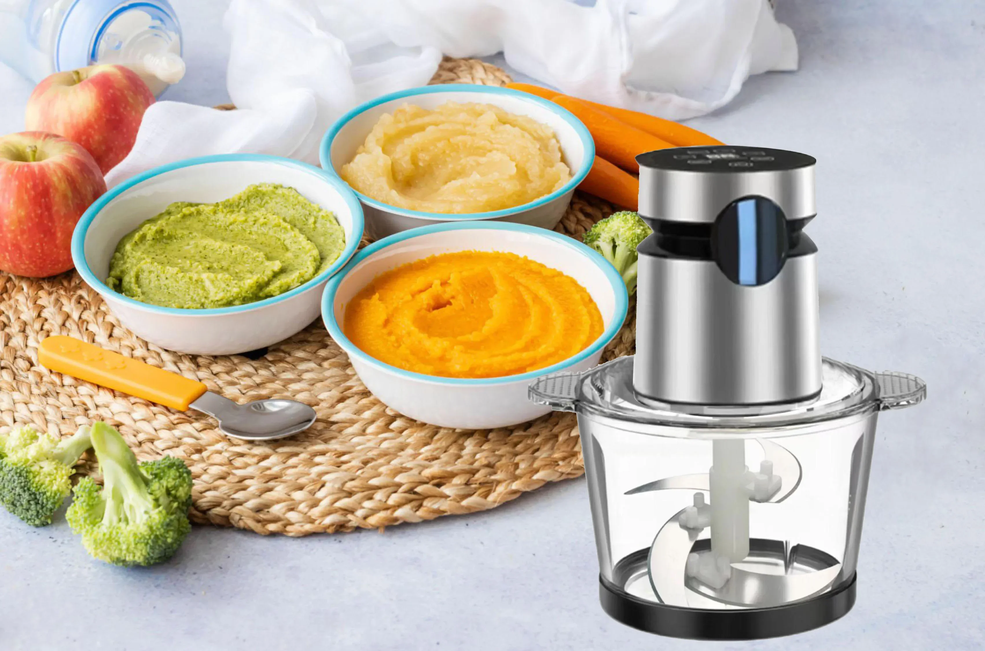 

#V Electric Food Chopper Meat Grinder Slicers Mixeur Chopper Machine Meat Mincer Food Processor Meat Grinders