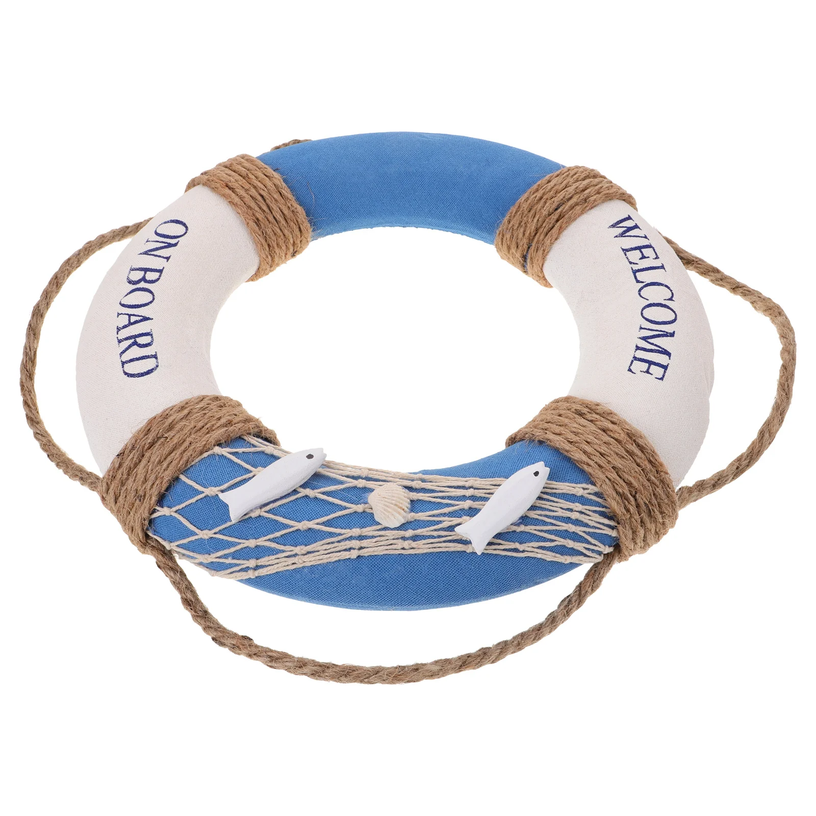 Nautical Foam Life Ring Buoy Ornament Decor Wall Hanging Decoration Home Coastal Door