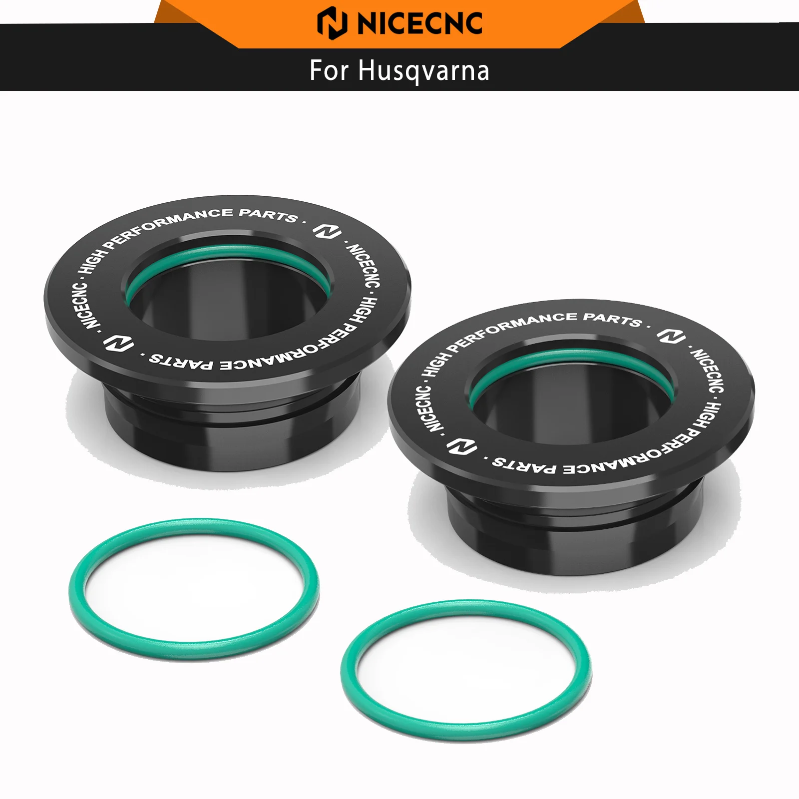 

NICECNC Rear Wheel Spacers Hub Collars For Husqvarna TC125 FC350 FC250 FC450 2016-2022 TX300 TC250 FX350 FX450 2017-2022 2021