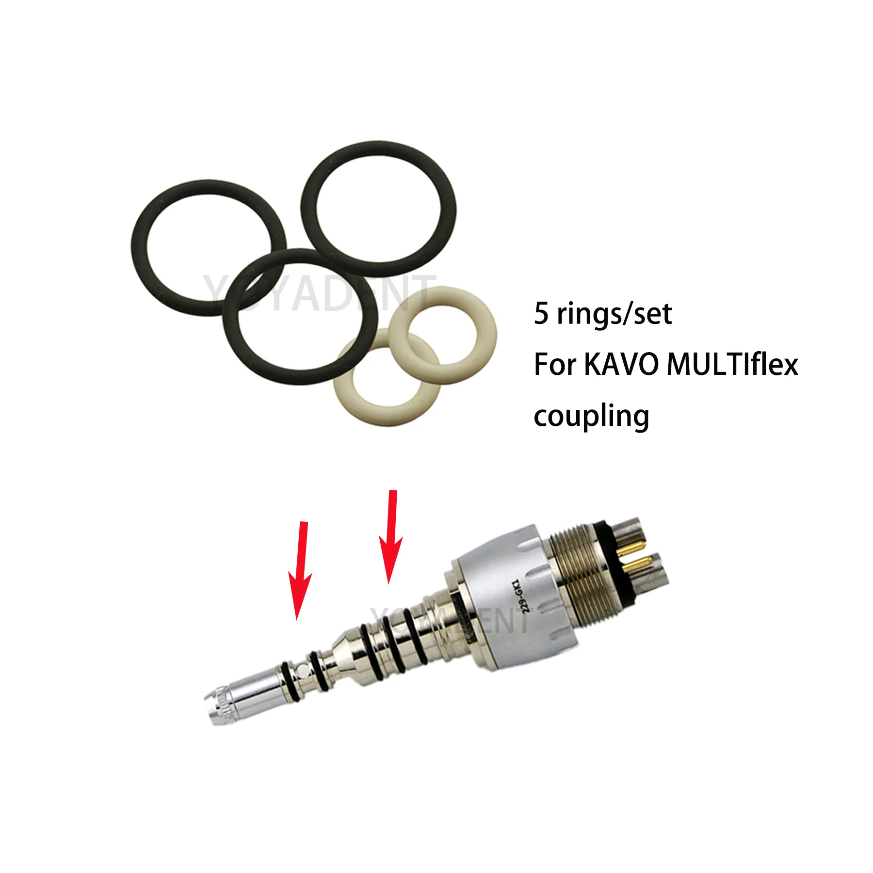 Dental Handpiece Coupler Seal O Rings For Kavo Multiflex NSK WH SIRONA Bein-Air Coupling Anti-Oil Autoclavable Universal