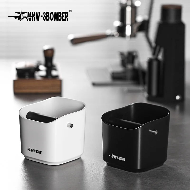 MHW-3BOMBER Bomber Small square coffee grounds bucket, household bar espresso machine waste powder residue smashing box