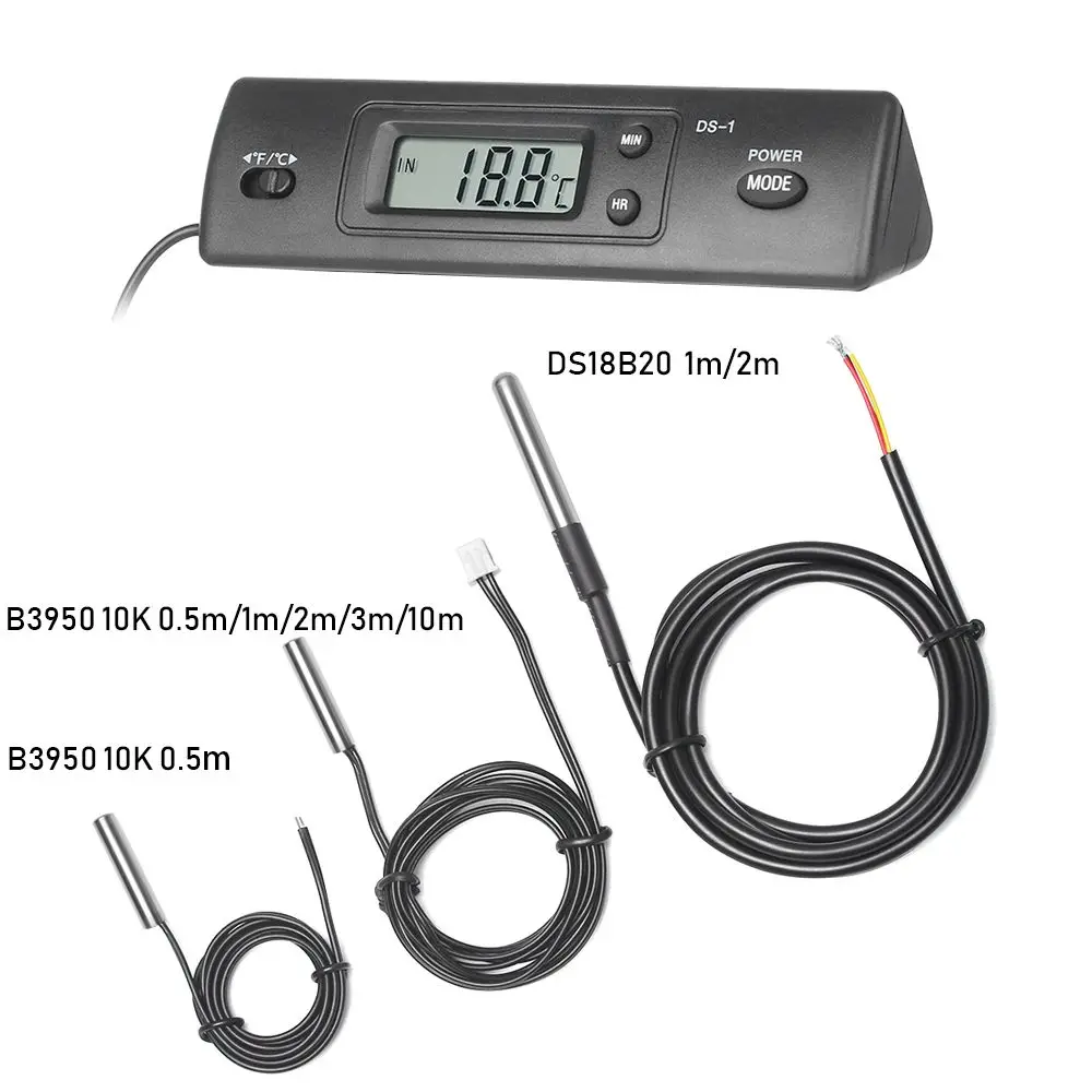 Cavi impermeabili DS18B20 di alta qualità accessori per sensori di temperatura sensori per sonde termiche digitali termistore NTC