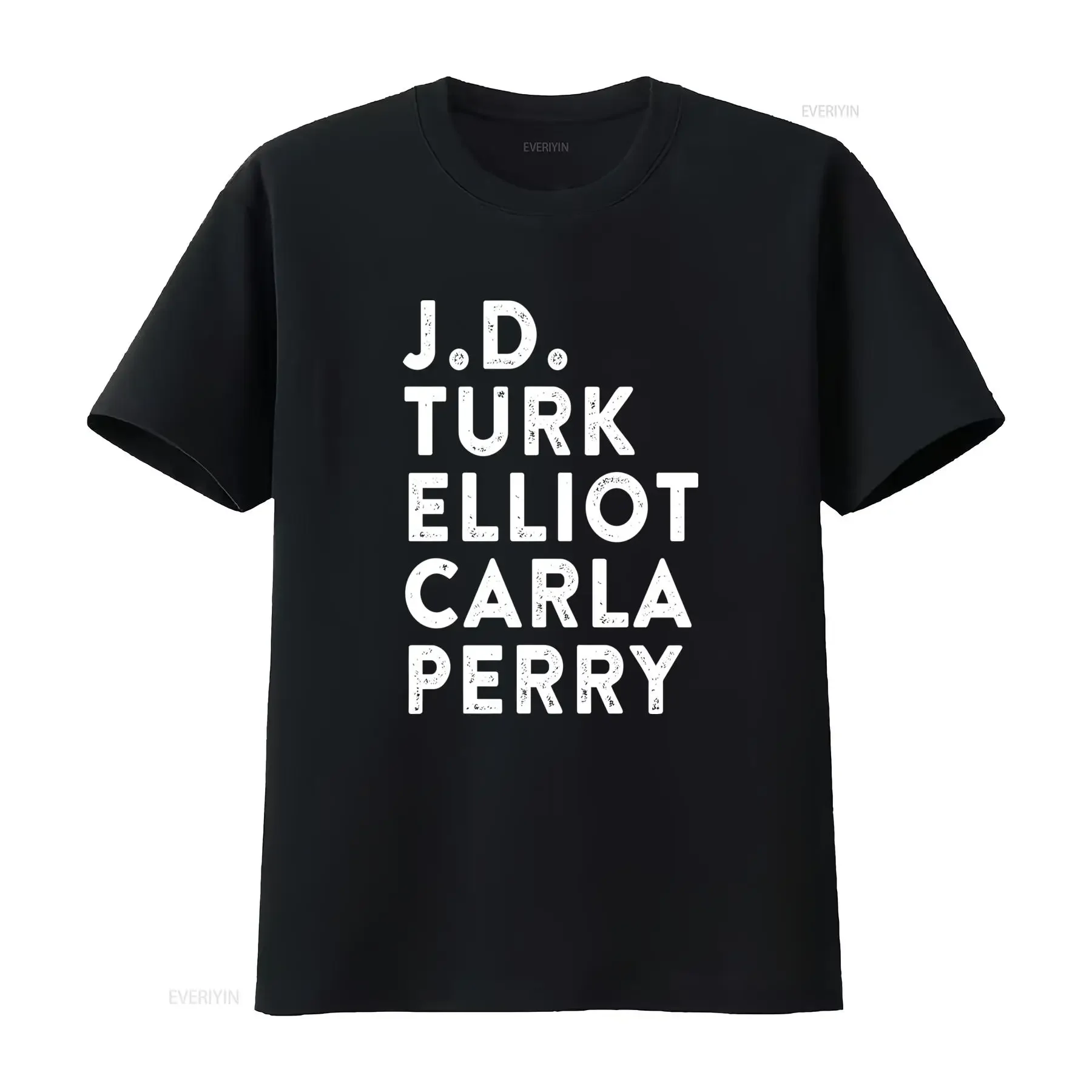 Scrubs Tv Show Jd Turk Elliot Carla Perry T Shirt John Dorian Chris Fan Design Zach Braff Inspired vintage Washed