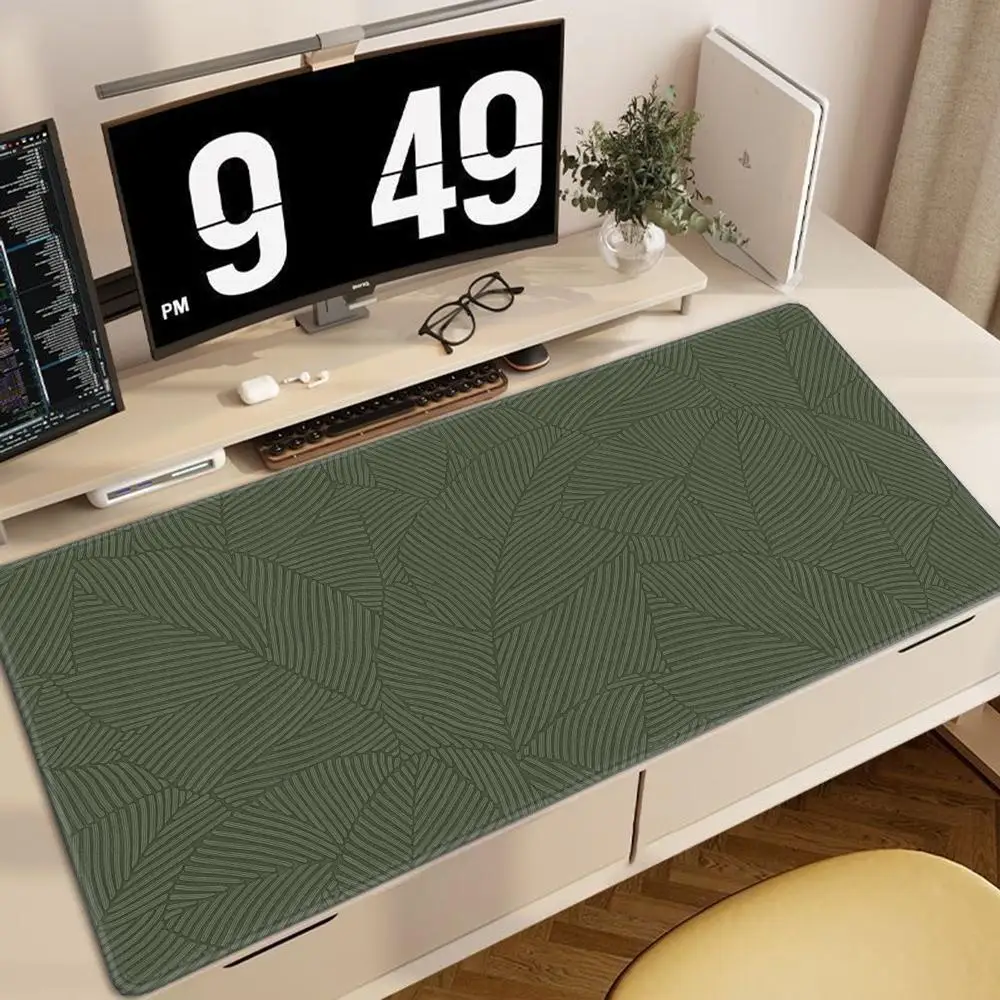 

Large Sage Green Desk Mat PC Gaming Non-Slip Watercolor Ombre Soft for Computer Setup Mouse Pad 900×400 Mouse Mat Desk Pad 3 sol
