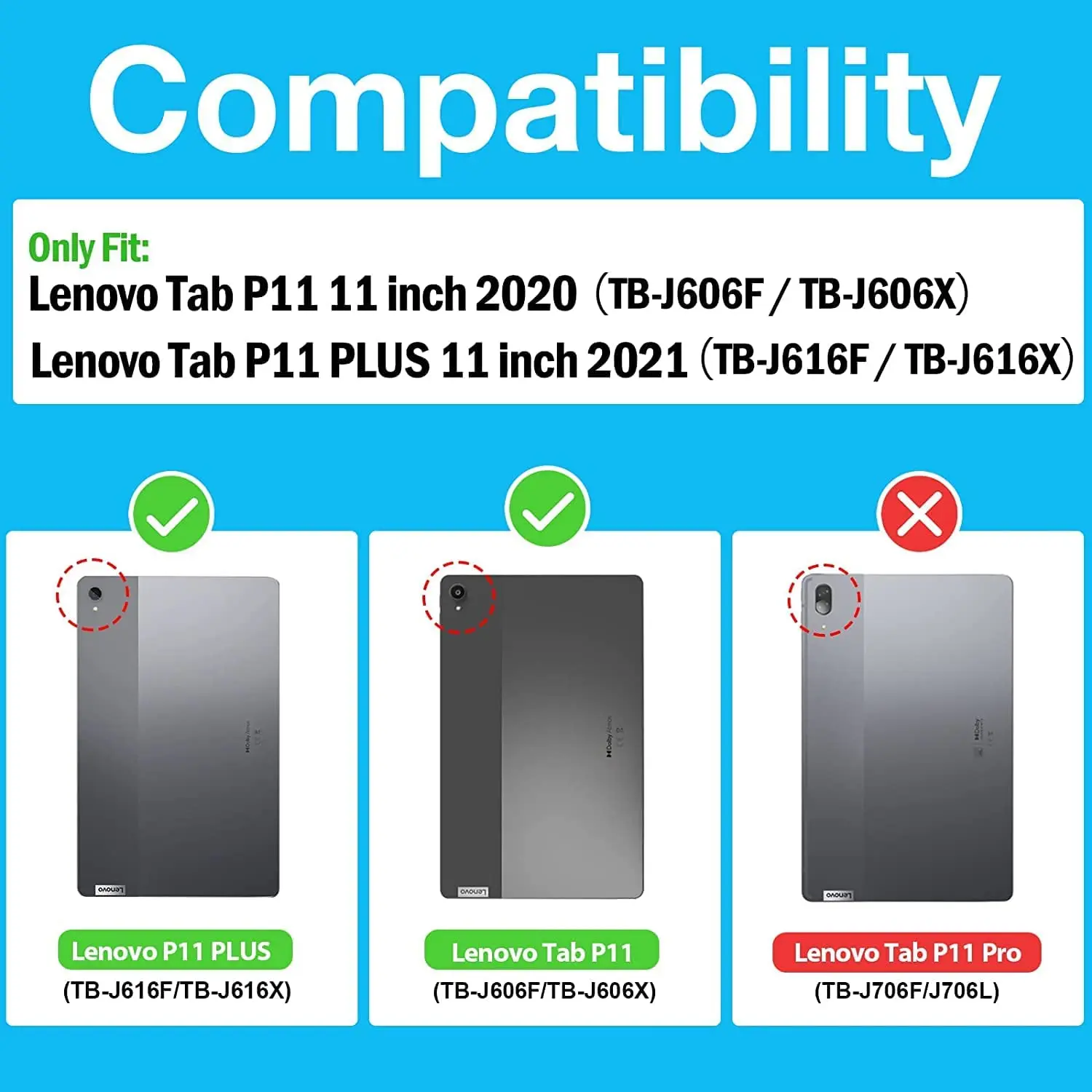 Lenovo P11 Plus 2021-j616f,J616x,キーボードケース付き,取り外し可能,カラー,Lenovo用,p11,j606f,テラバイト