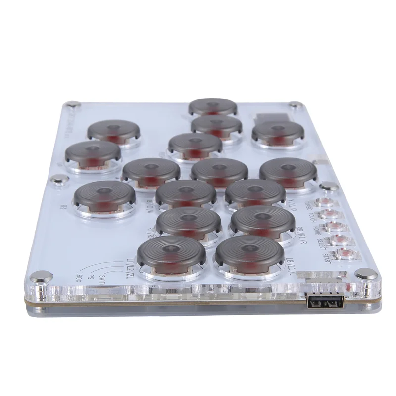JABS-16Key Joystick Hitbox Tastatur Arcade Stick Controller Für PS4/PS3/Switch/Steam Arcade Hitbox Controller Kampf Sticks