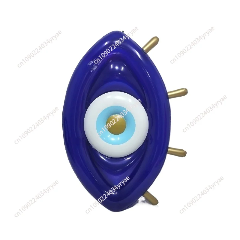 

Giant Inflatable Eyeball Pool Floating Row Float Lie on Greek Eye Floating Mattress Pool Lounge for Beach Floaty Summer Fun Toys