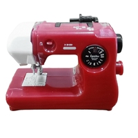 Portable Sewing Machine Plastics Pink/Blue/Red Home Sewing Accessories Household Crafting Mini Electric Sewing Machine