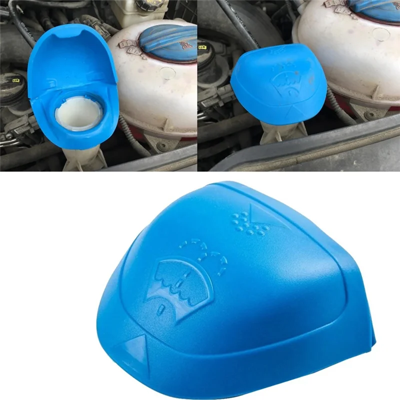 6V0955485 Front Wiper Washer Fluid Reservoir Bottle Lid Cap Cover for VW Passat B3 B5 B6 B7 CC Variant 1988 - 2015