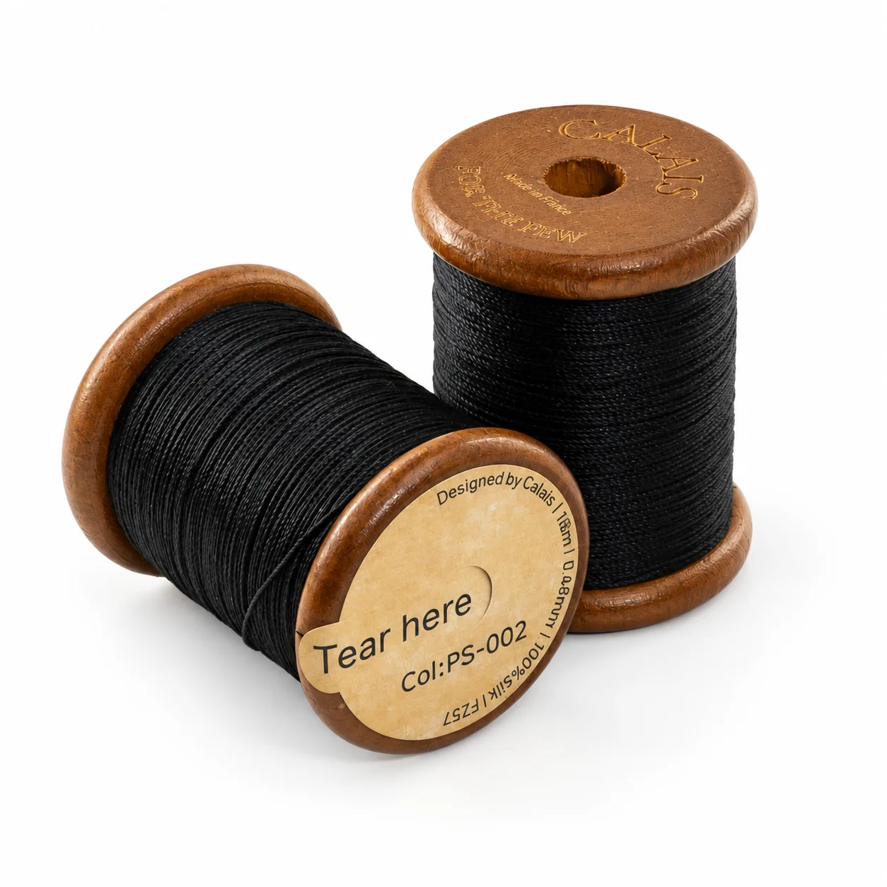 Calais Pure Mulberry Silk Thread 118m for Tatting Lace Crochet Embroidery Beading and DIY Jewelry