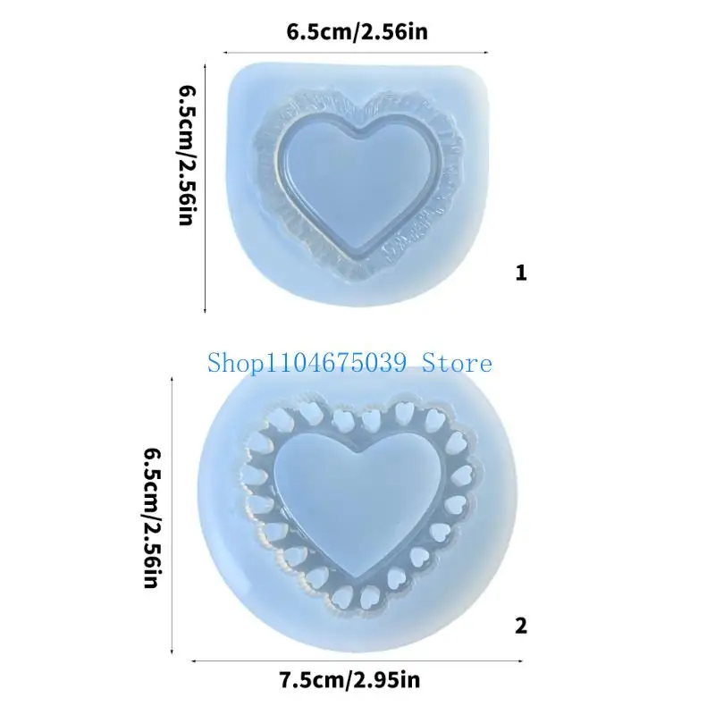5ASD refact refit silicone mould for resin Charm keychain keychain leghons