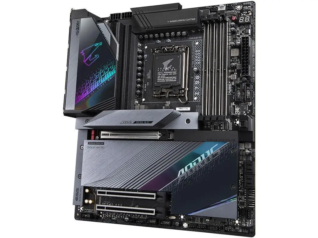 New giga.byte B760 AORUS MASTER DDR4 Motherboard with LGA 1700 Z790 a