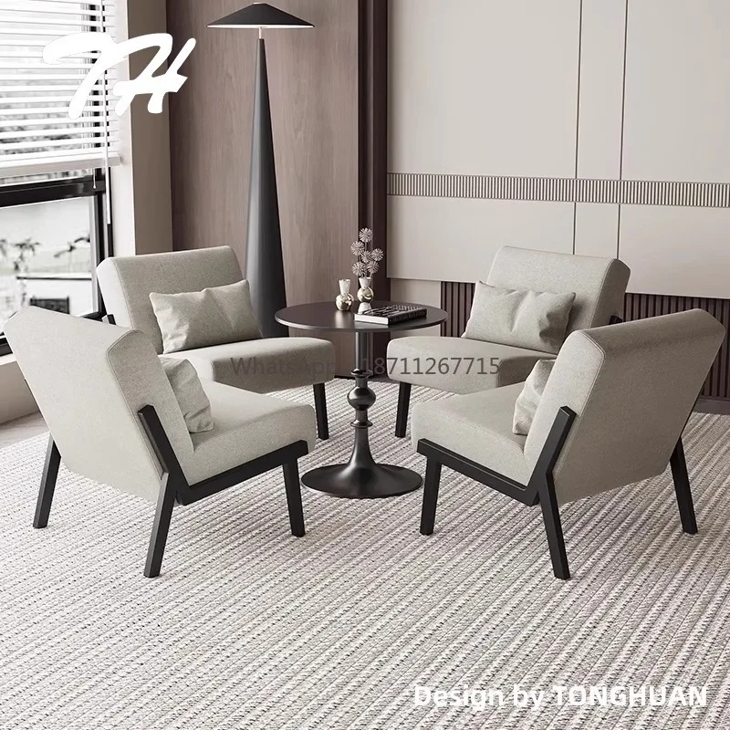 Lazy reception chair - perfect for guest rooms, bedrooms, single sofa, balcony, and living room