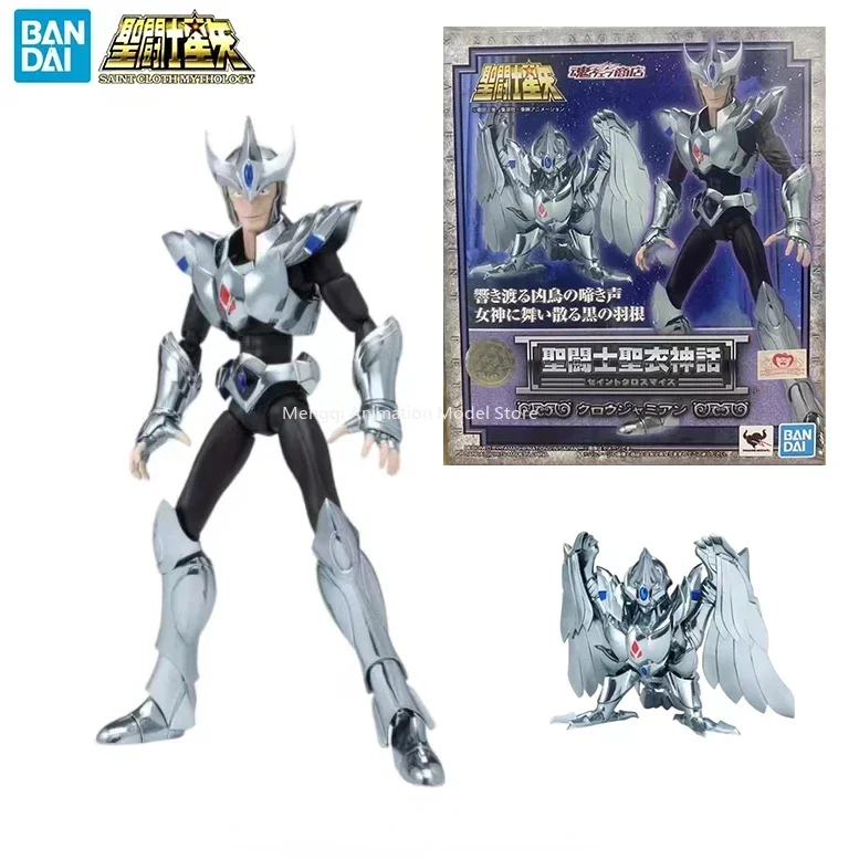 

In Stock BANDAI Saint Seiya Saint Cloth Myth EX CROW JAMIAN Metal Armor Anime Movable Collection Character Model Toy