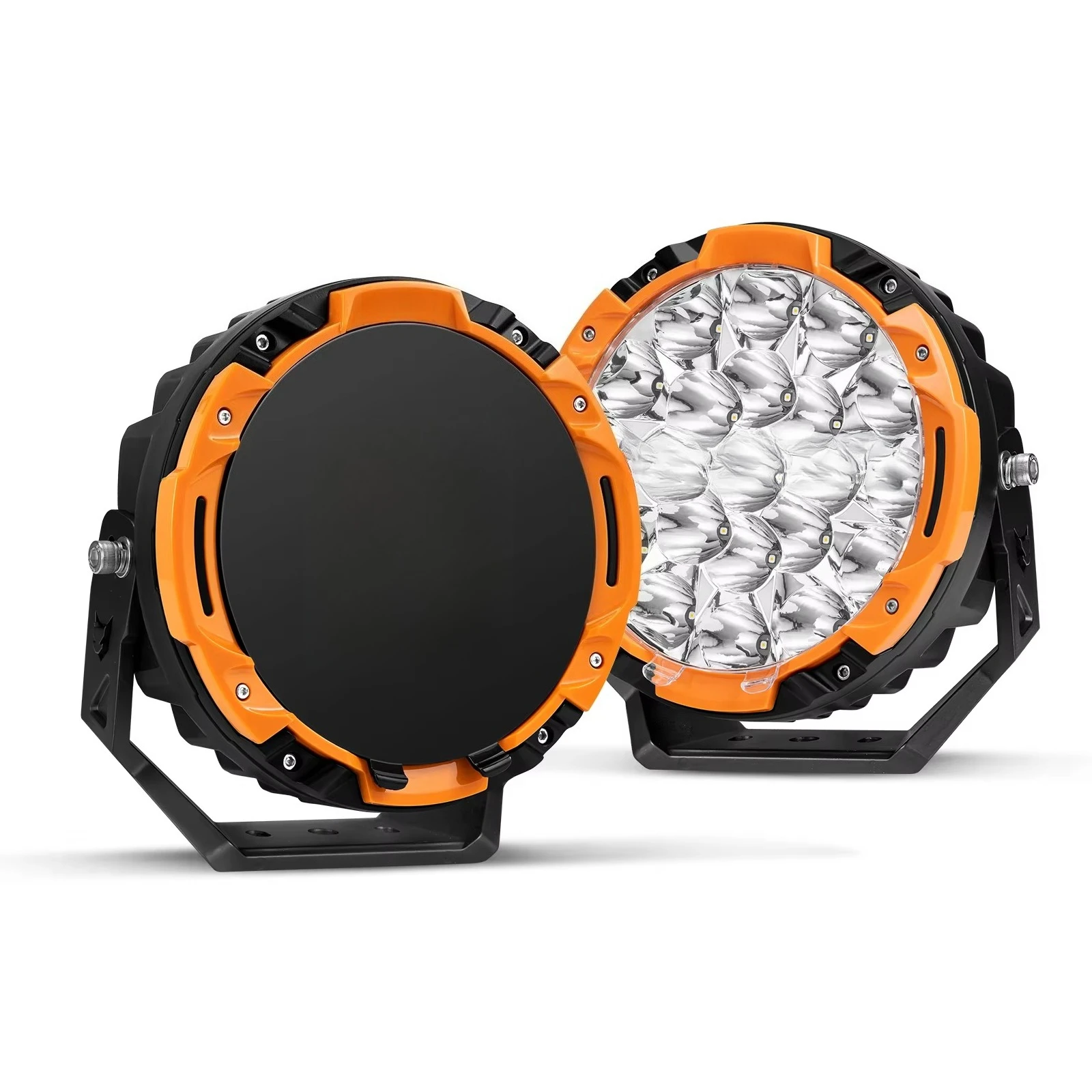 Off Road 7 Inch LED Driving Light Built-in DRL High Power Super Bright Powerful Led Spot Light 4x4