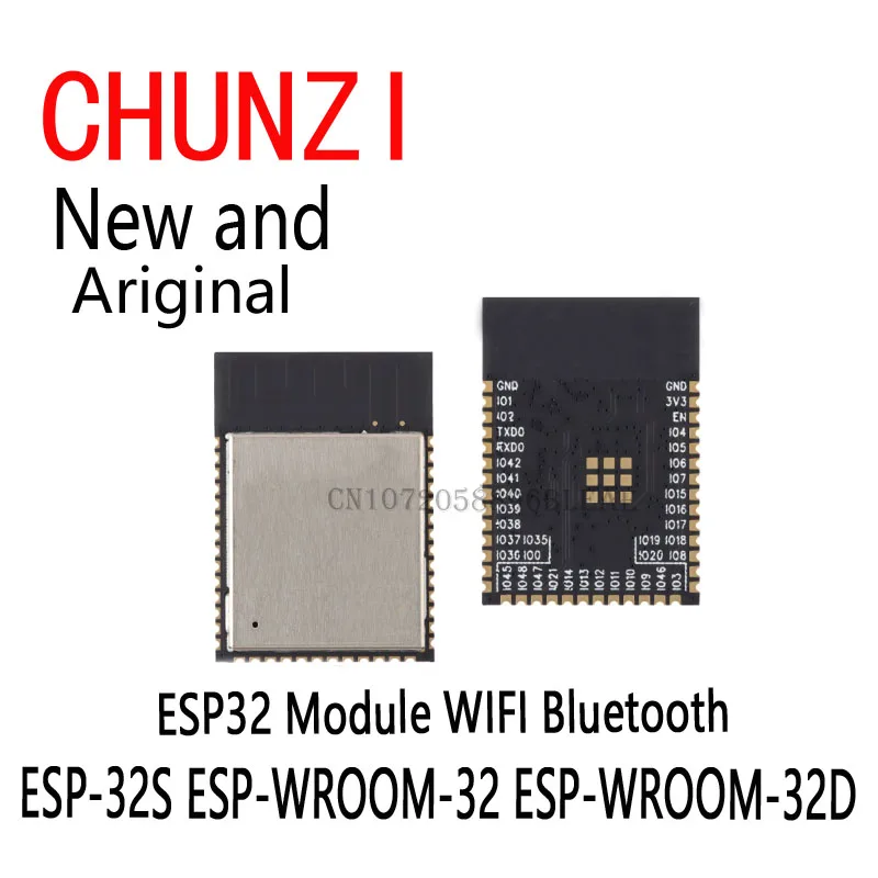 ESP32 Module Bluetooth And WIFI Dual Core CPU With Low Power Consumption MCU ESP-32 ESP-32S ESP-WROOM-32 ESP-WROOM-32D