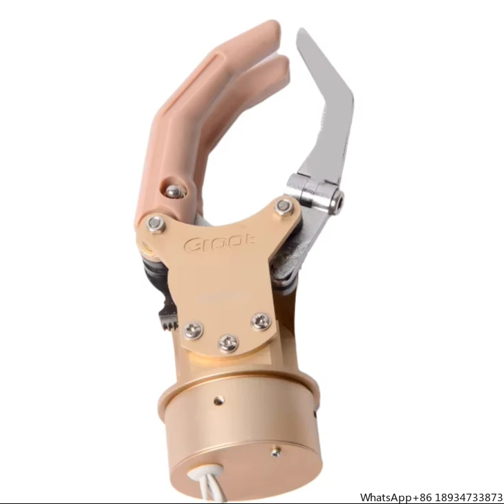 

Realistic touch and flexible operation Realistic touch Prosthetic for disabled Flexible operation Motorized elbow joint