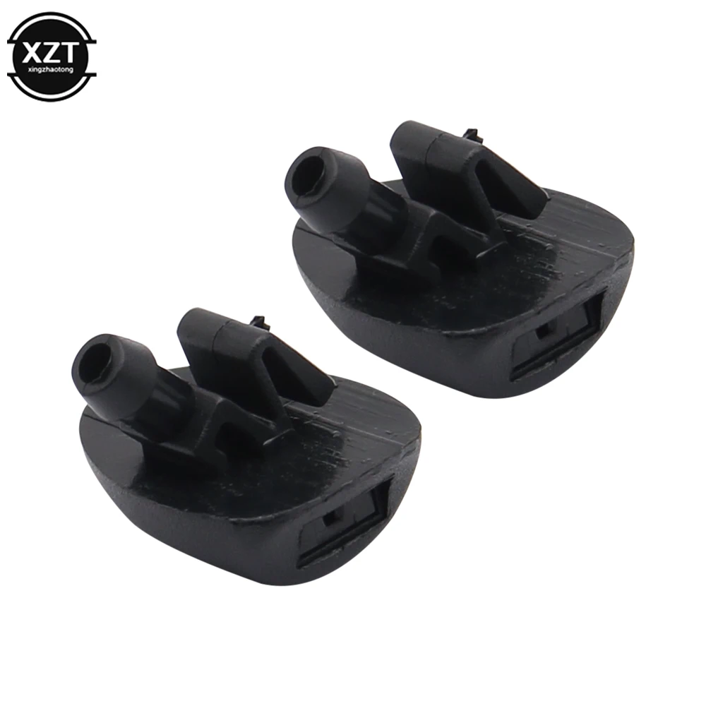 2Pcs Front Windshield Wiper Washer Jet Nozzle For Peugeot 206 206+ 407 6438J2 6438E6 6438AV 6438W2 6438Z1 Glass Spray Accessory