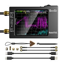 NanoVNA-H Vector Network Antenna Analyzer 10KHz-1.5GHz, MF HF, VHF, UHF Spectrum Analyzer Nano vna Digital VNA-H Tester