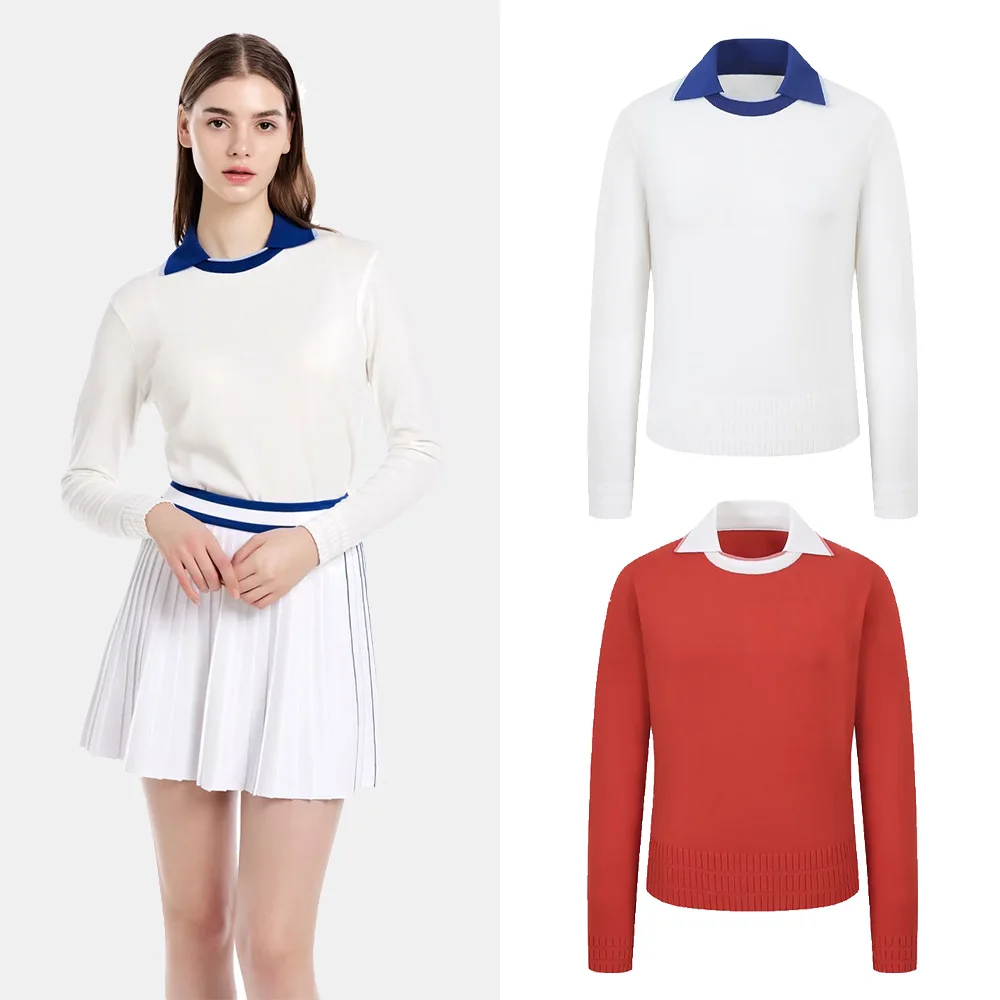 

"New Style Luxury Sweater for Women! Trendy Brand Vest, Simple and Exquisite, Best-selling Golf Top for Autumn!"