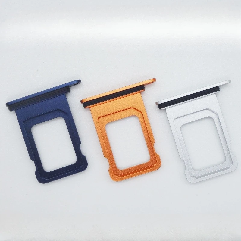 SIM-Kartenhalter für Apple iPhone 17 Pro Max Air 17Pro 17Air 17ProMax Sim-Kartenadapter Silber Blau Schwarz Orange