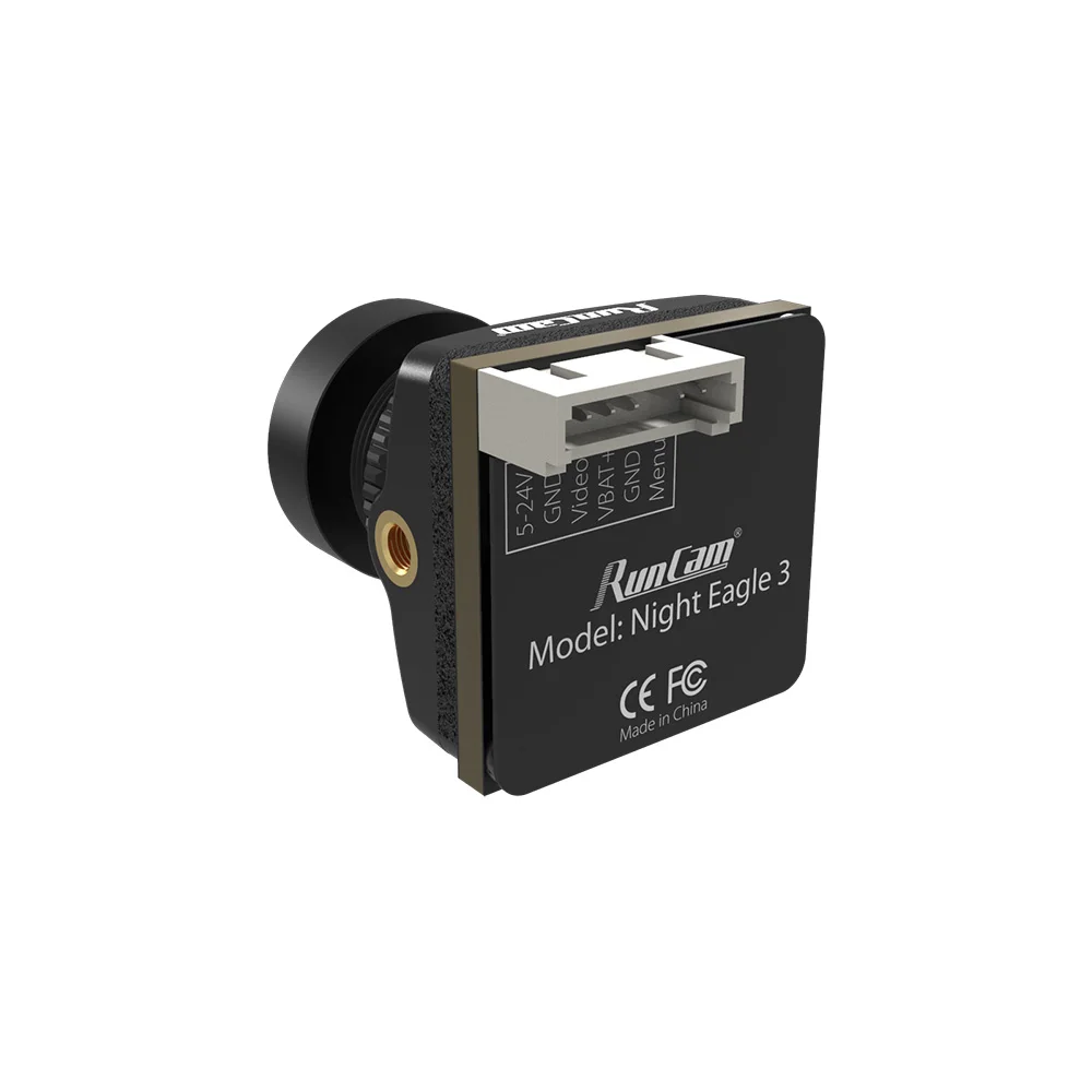 RunCam NIGHTEAGLE 3 1000tvl FPV starlight class aircraft model night vision camera 11390 mV/Lux-sec
