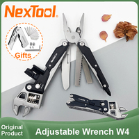 NexTool W4 Adjustable Ratchet Wrench Multitool Folding Pliers Spanner Screwdriver Outdoor Camping EDC Tool Home Car Repair
