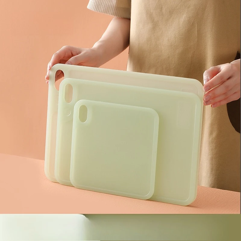 Doppelseitiges Antibakterielles Schneidebrett, Küchen-Haushalt Baby-Nahrung Schneidebrett, Obst-Schneidebrett mit Antihaftbeschichtung